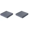 Madison - Lounge Profi-Line Zitkussen Manchester grey - 73x73 cm - Set van 2
