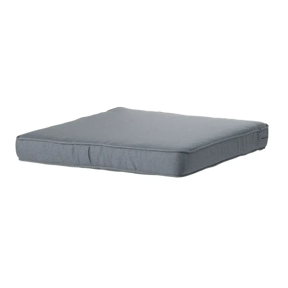 Madison - Lounge Profi-Line Zitkussen Rib grey - Ca. 73x73 cm - Set van 2