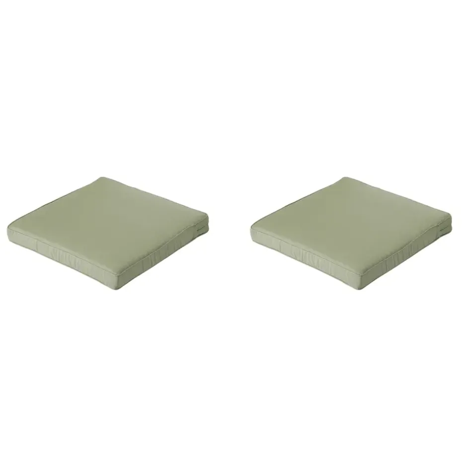 Madison - Lounge Profi-Line Zitkussen Panama sage - Ca. 60x60 cm - Set van 2
