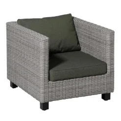 Madison - Lounge Profi-Line Manchester green - Ca. 43x73 cm - Set van 2