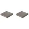Madison - Lounge Profi-Line Zitkussen Rib liver - Ca. 60x60 cm - Set van 2