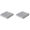 Madison - Lounge Profi-Line Zitkussen Manchester l-grey - 73x73 cm - Set van 2