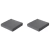 Madison - Lounge Profi-Line Zitkussen grey - Ca. 60x60 cm - Set van 2