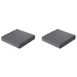 Madison - Lounge Profi-Line Zitkussen grey - Ca. 60x60 cm - Set van 2