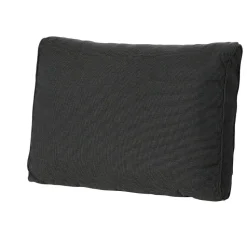 Madison - Lounge Rugkussen Rib black - Ca. 40x60 cm - Set van 2