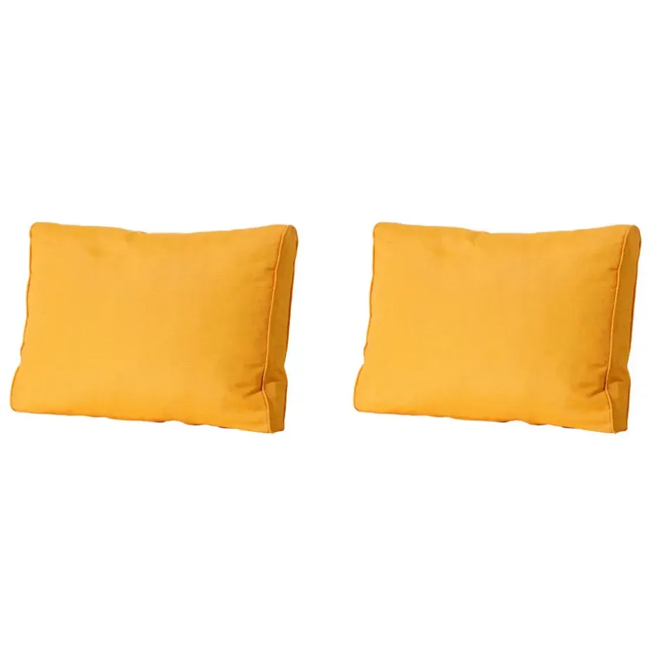 Madison - Lounge Rugkussen Panama golden glow - Ca. 40x60 cm - Set van 2