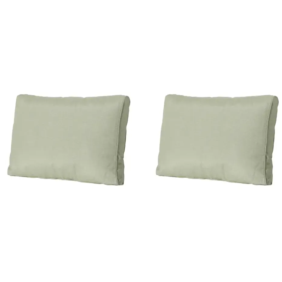 Madison - Lounge Rugkussen Panama sage - Ca. 40x60 cm - Set van 2