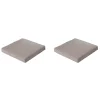 Madison - Lounge Zitkussen Basic taupe - Ca. 60x60 cm - Set van 2