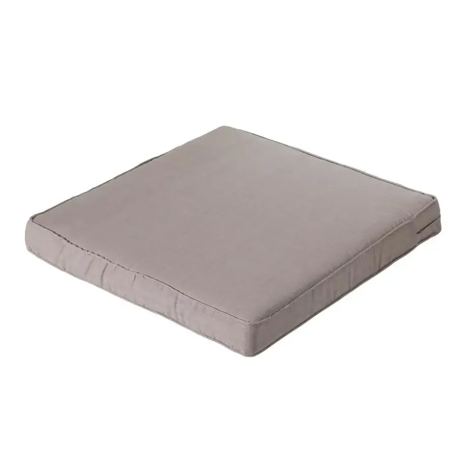 Madison - Lounge Zitkussen Basic taupe - Ca. 60x60 cm - Set van 2
