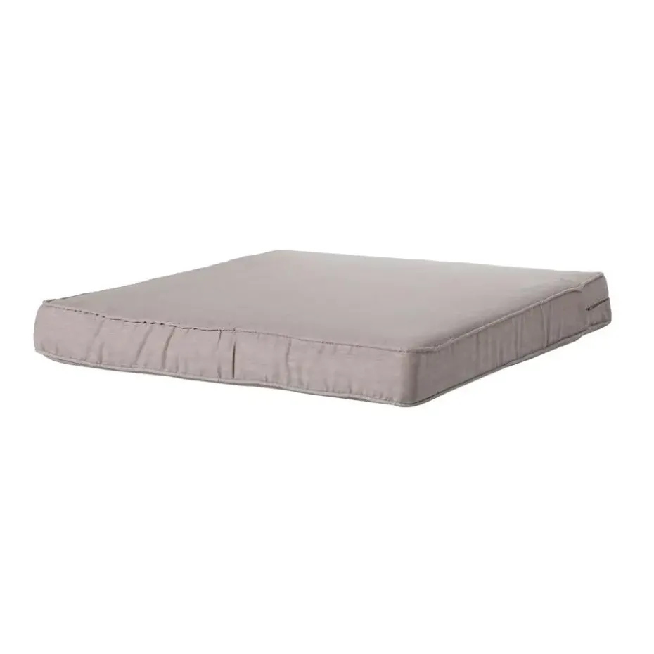Madison - Lounge Zitkussen Basic taupe - Ca. 73x73 cm - Set van 2