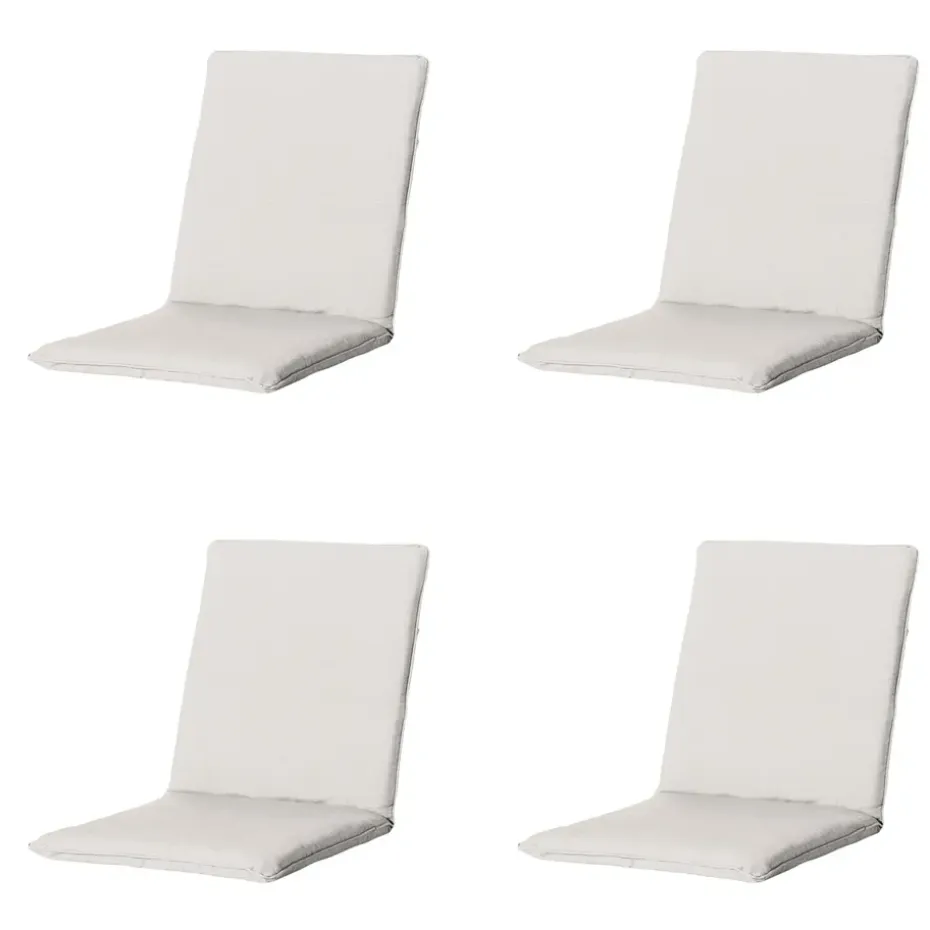Madison - Stapelstoelkussen Napels sand - Ca. 97x49 cm - Set van 4