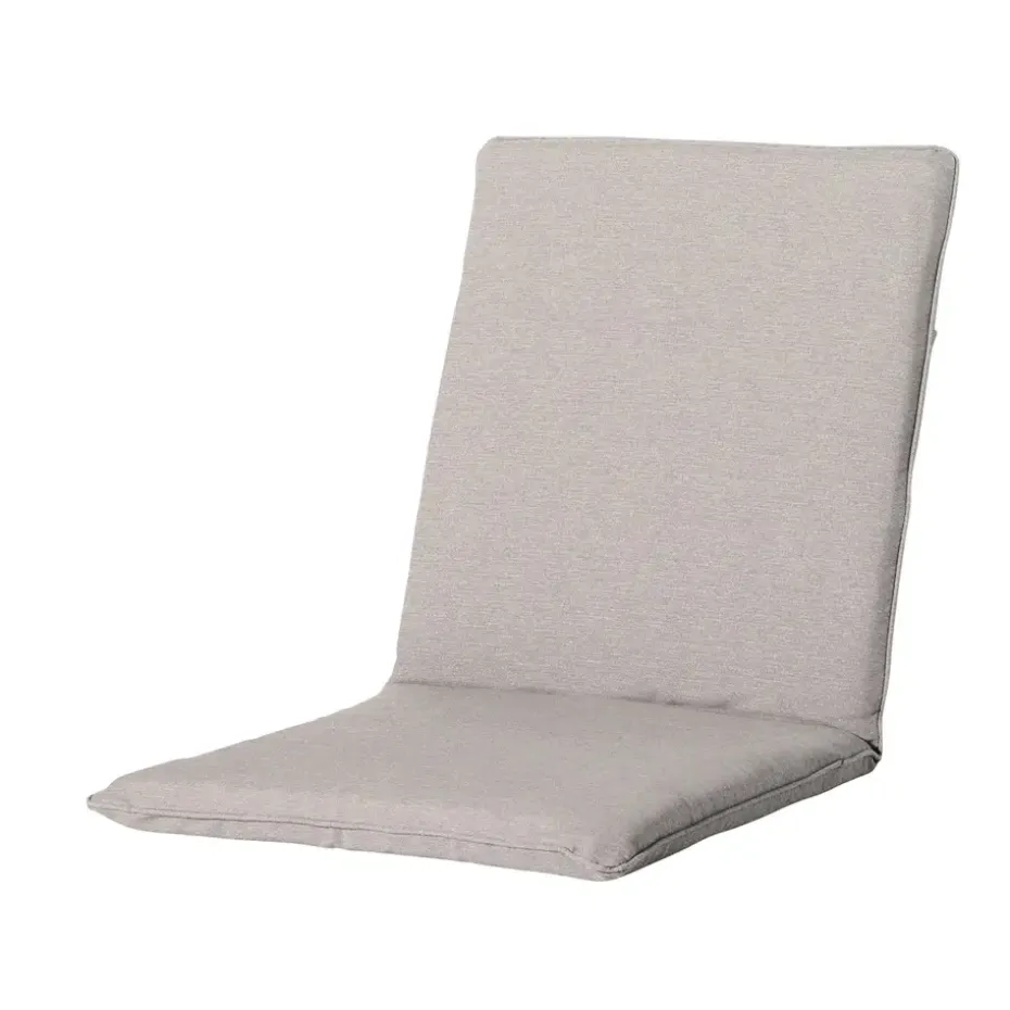 Madison - Stapelstoelkussen Napels taupe - Ca. 97x49 cm - Set van 4