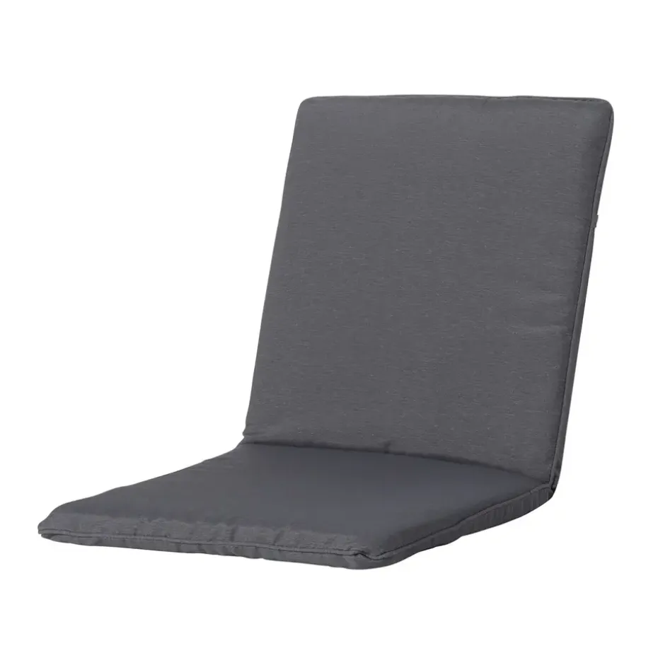 Madison - Stapelstoelkussen Panama grey - Ca. 97x49 cm - Set van 4