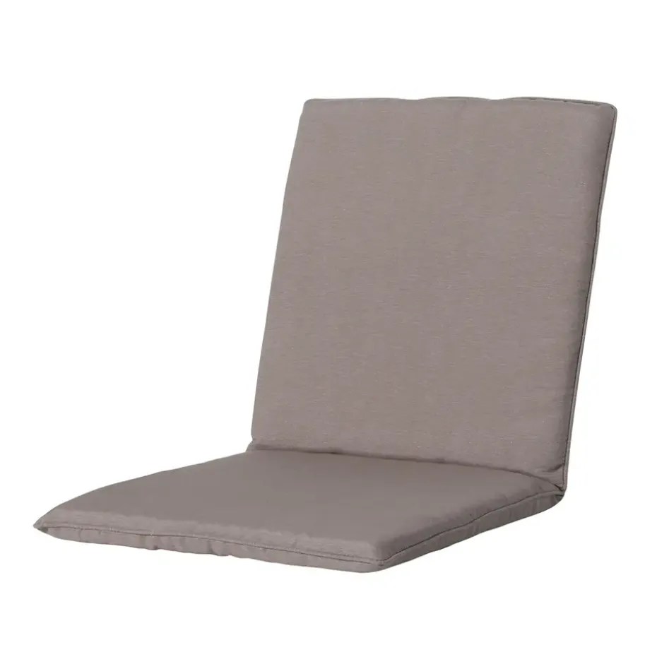 Madison - Stapelstoelkussen Panama taupe - Ca. 97x49 cm - Set van 4