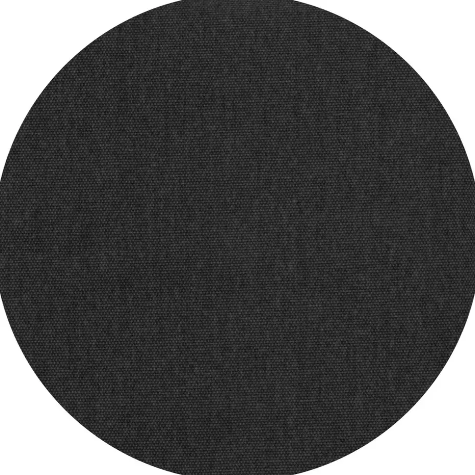 Madison - Tafelkleed Black canvas eco+ - Ø Ca. 160 cm