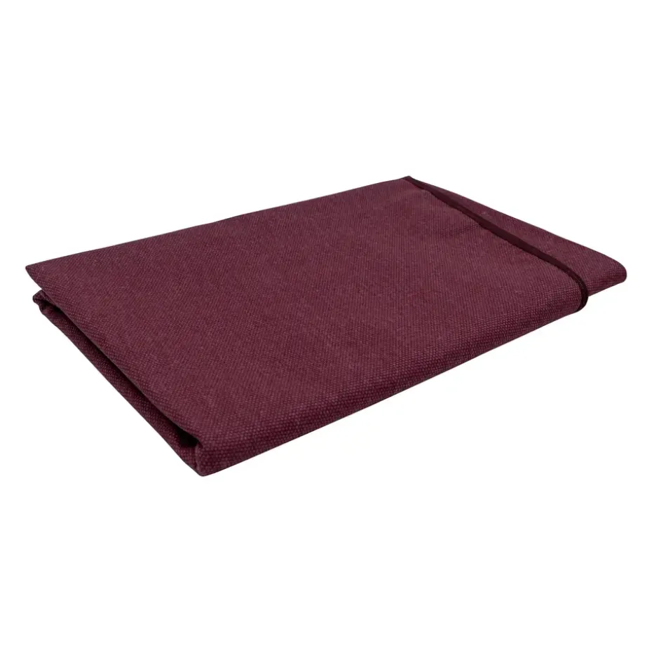 Madison - Tafelkleed Bordeaux canvas eco+ - Ø Ca. 160 cm