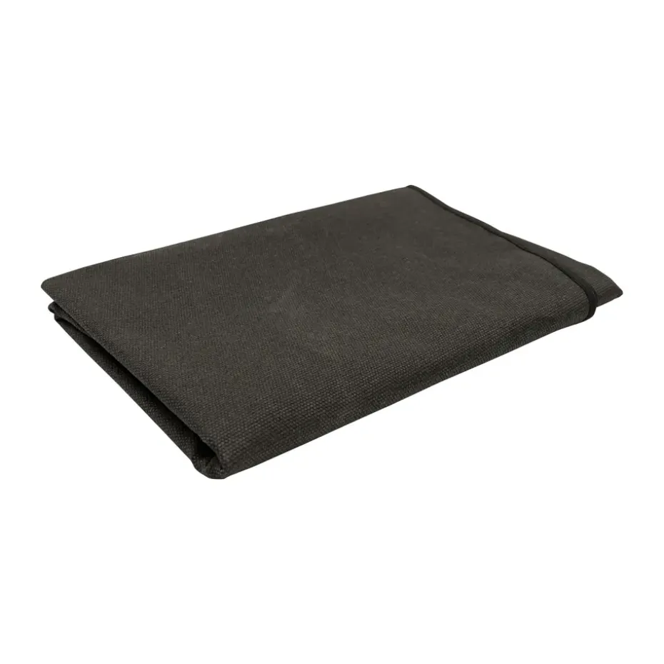 Madison - Tafelkleed Dark grey canvas eco+ - Ø Ca. 160 cm