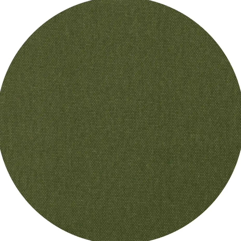 Madison - Tafelkleed Moss green canvas eco+ - Ø Ca. 160 cm