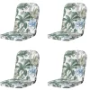 Madison - Tuinkussen Carlo / Calvia Bliss blue - Ca. 100x48 cm - Set van 4