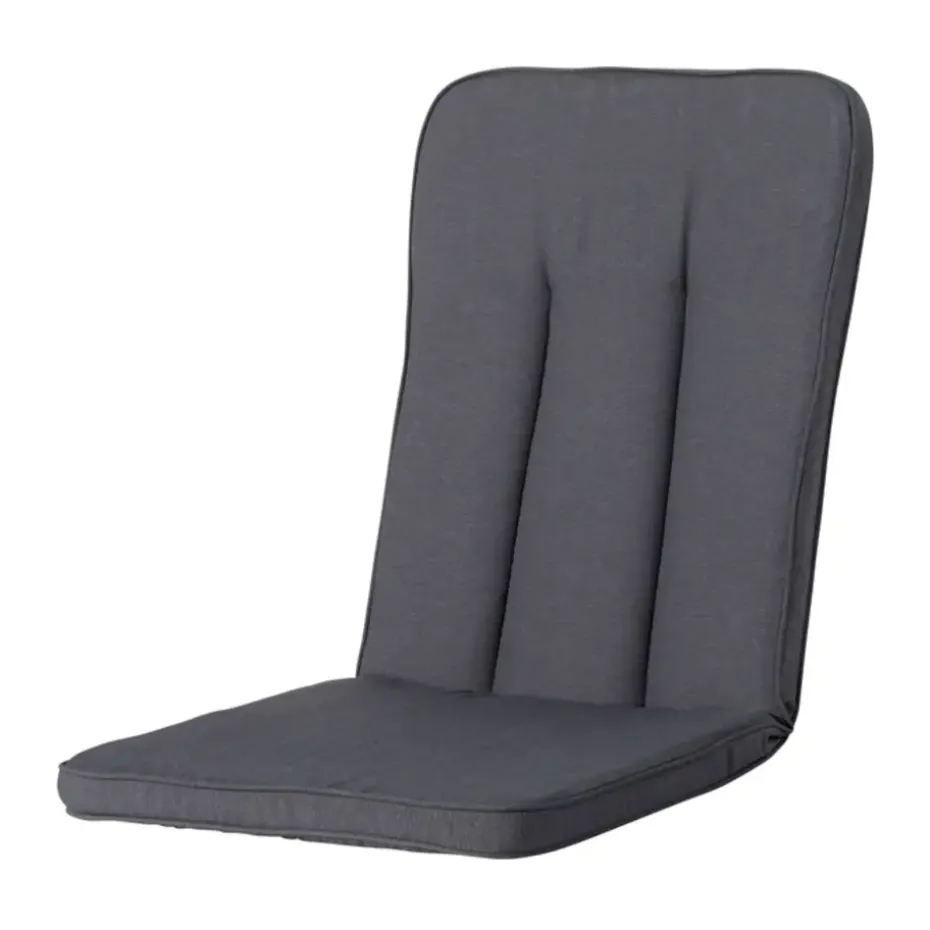 Madison - Tuinkussen Exelsior Panama grey - Ca. 110x48 cm - Set van 4