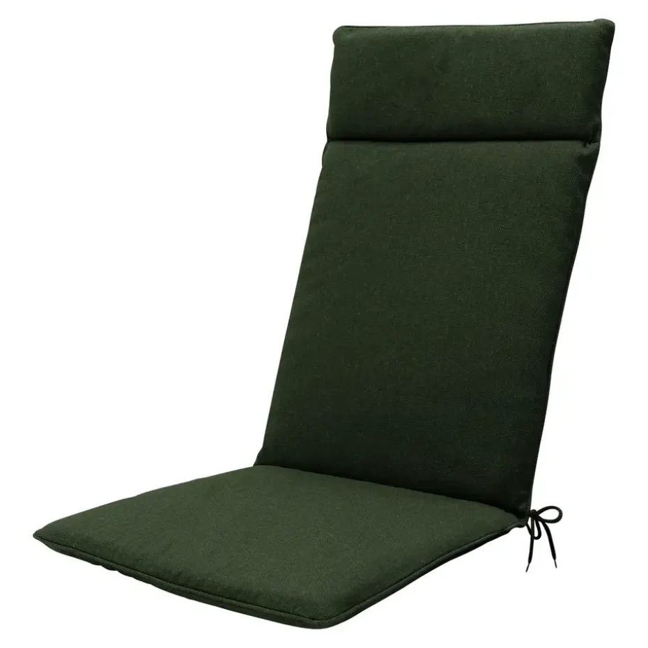 Madison - Tuinkussen Green canvas eco+ - Ca. 120x50 cm - Set van 4