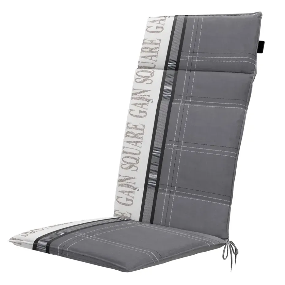 Madison - Tuinkussen Madison garden grey - Ca. 120x50 cm - Set van 4