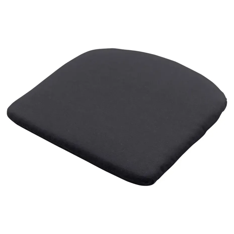 Madison - Zitkussen Basic black - Ca. 46x48 cm - Set van 4