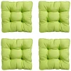 Madison - Zitkussen Florance Panama lime - Ca. 47x47 cm - Set van 4