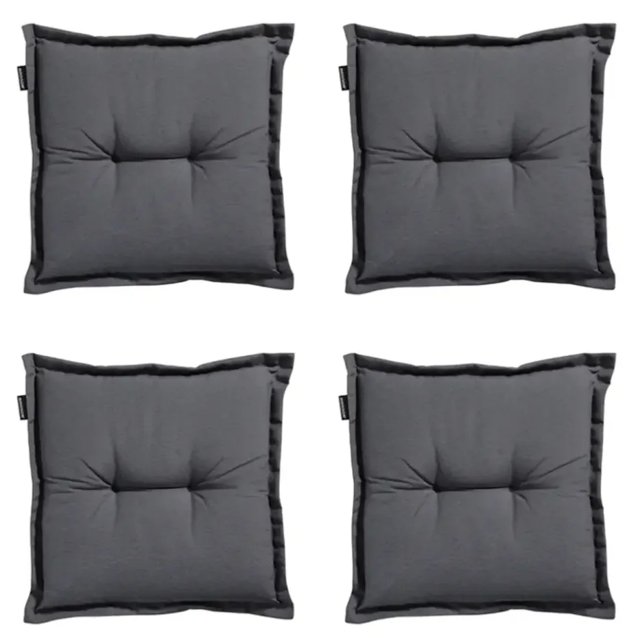 Madison - Zitkussen Panama grey - Ca. 50x50 cm - Set van 4