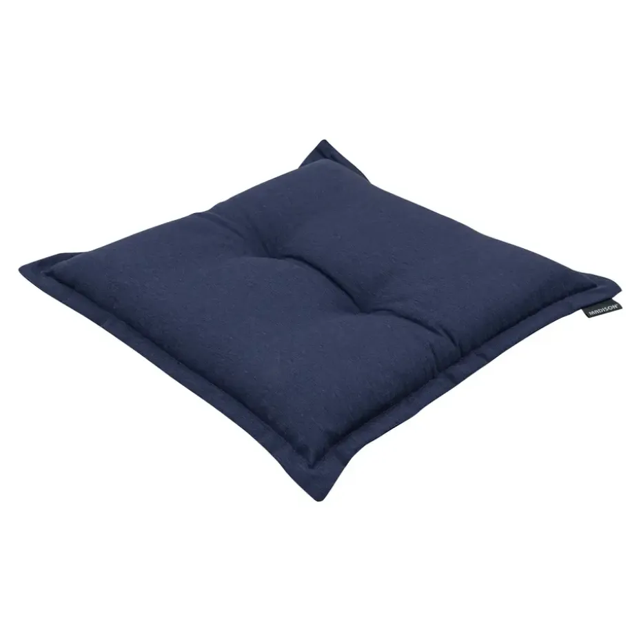 Madison - Zitkussen Panama indigo - Ca. 50x50 cm - Set van 4