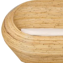 MAIORI - Tuinbank 2-zits - Natuurlijk/Beige - Rotan