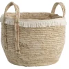 Mand Pablo L - naturel - stro - 32xØ33,5 cm
