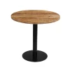 Mangohoutonline - Horecatafel Rond Ø80cm Rond - Bruin - Mahom
