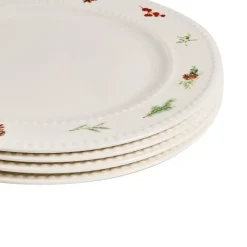 MARJORAM - 16-delige serviesset - Wit - Porselein