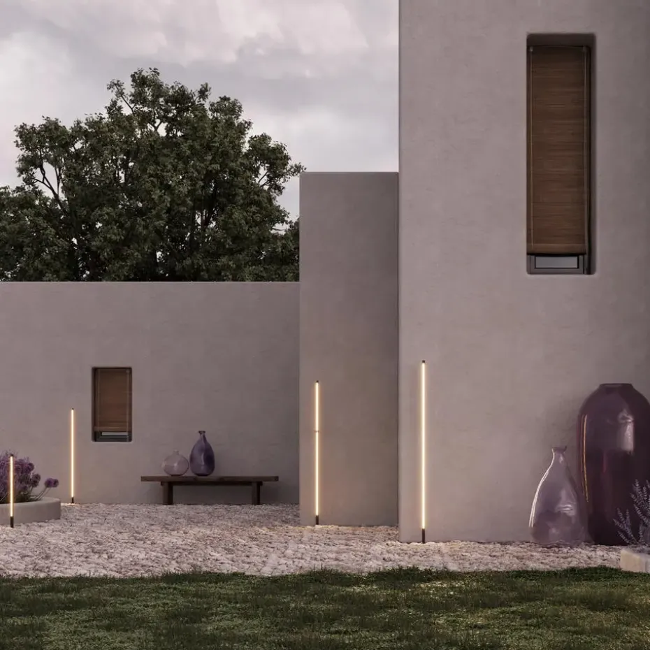 Maytoni Outdoor - Landschapsverlichting Pole - Grafiet
