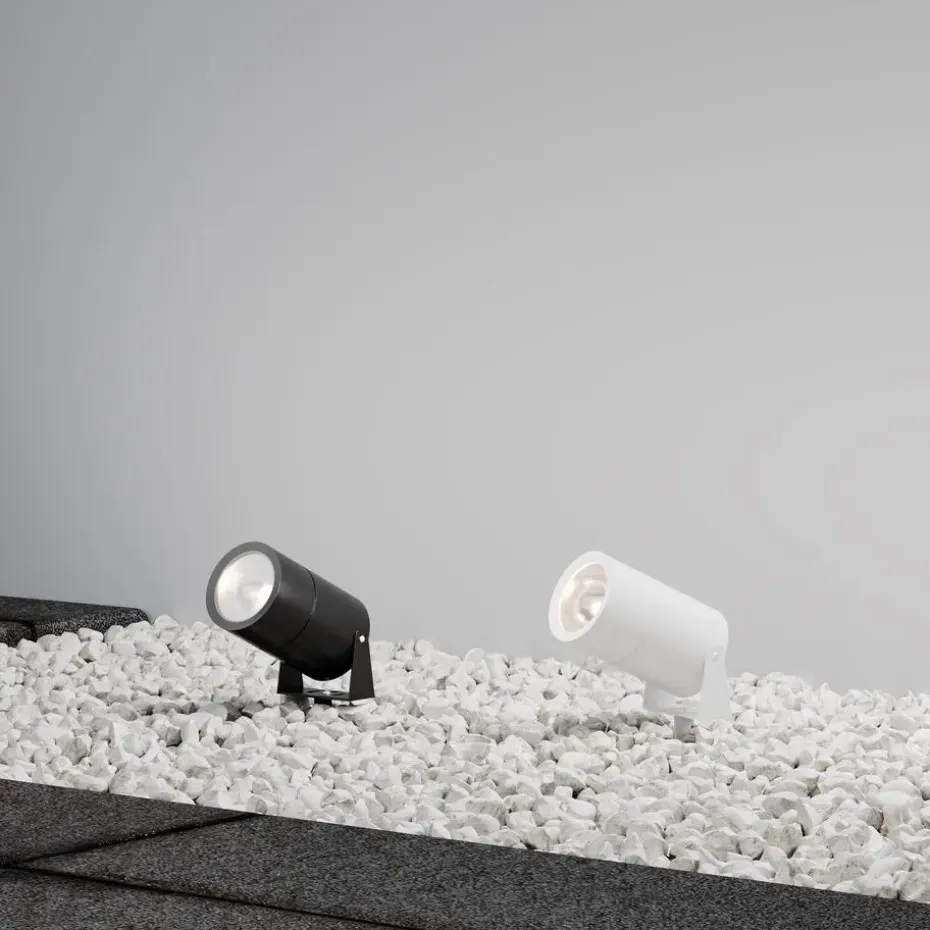 Maytoni Outdoor - Landschapsverlichting Bern - Grafiet - Ø10,8