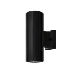 Maytoni Outdoor - Wandlamp Rando - Zwart - Ø9,5