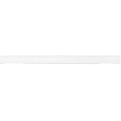 MDF plint - wit frans - 240x1,4x7,5 cm