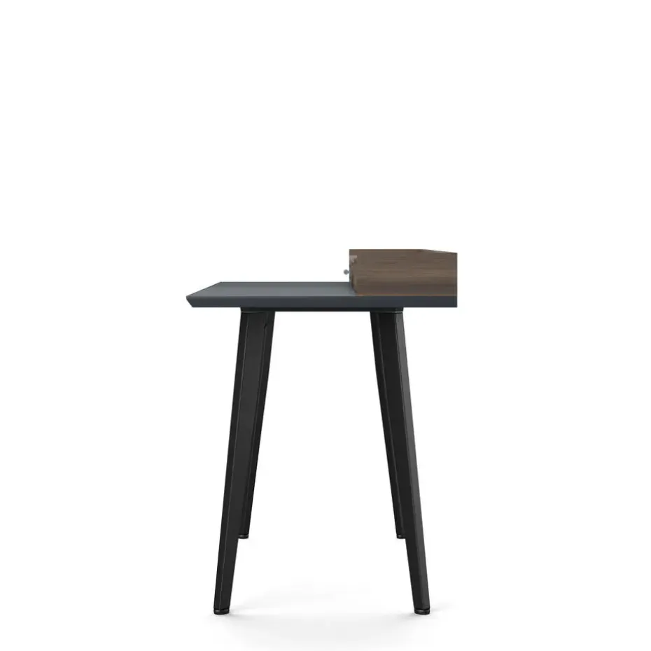 Memphis - Bureau in walnoot look/grijs