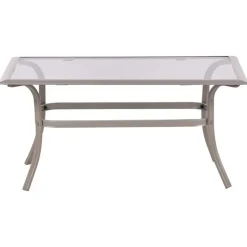 MESTRINO - Loungeset 4-zits - Beige - Staal