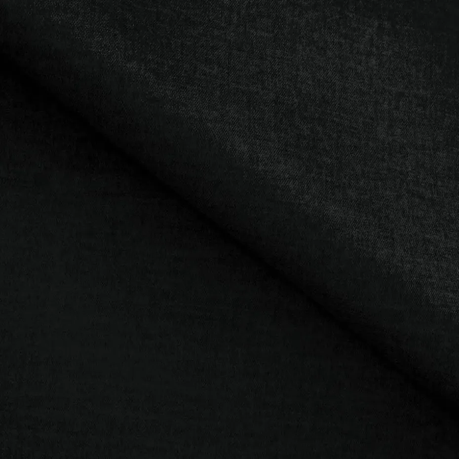 Meubella - Hoekbank Santana - Zwart - Velvet - Rechts