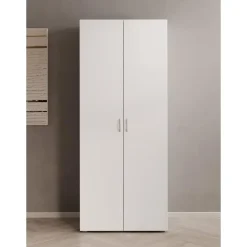 Meubella - Kledingkast Bernd - Wit - 74 cm
