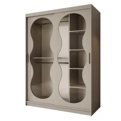 Meubella - Kledingkast Bunaro - Beige - 150 cm