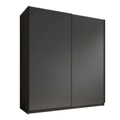Meubella - Kledingkast Ganaro - Grijs - 180 cm