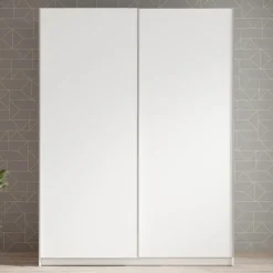 Meubella - Kledingkast Ganaro - Wit - 150 cm