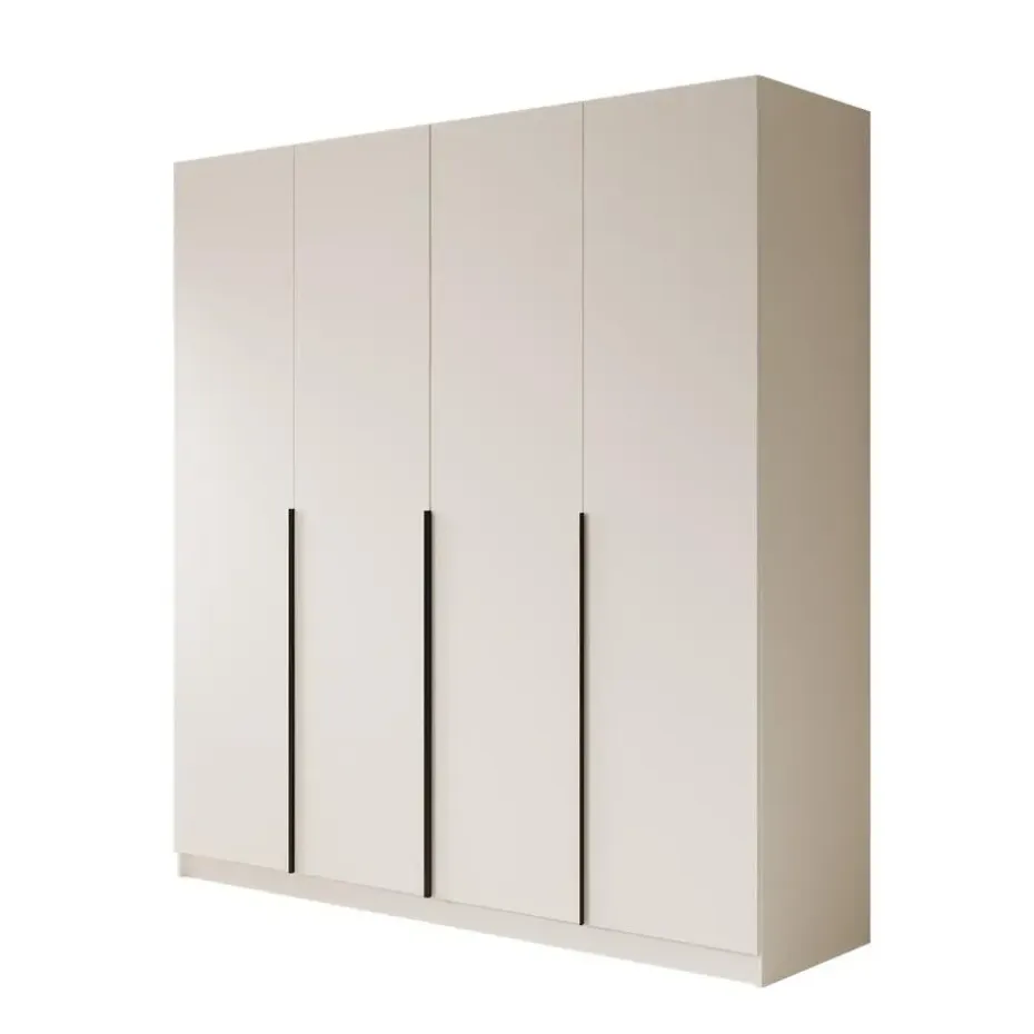 Meubella - Kledingkast Sabre - Wit - 200 cm