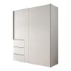 Meubella - Kledingkast Walter - Wit - 170 cm
