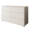 Meubella - Ladekast Gideon - Wit - 120 cm