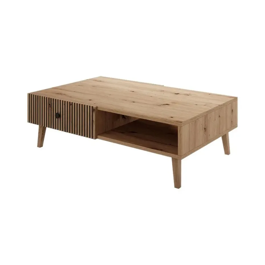 Meubella - Salontafel Bali - Eiken - 102 cm