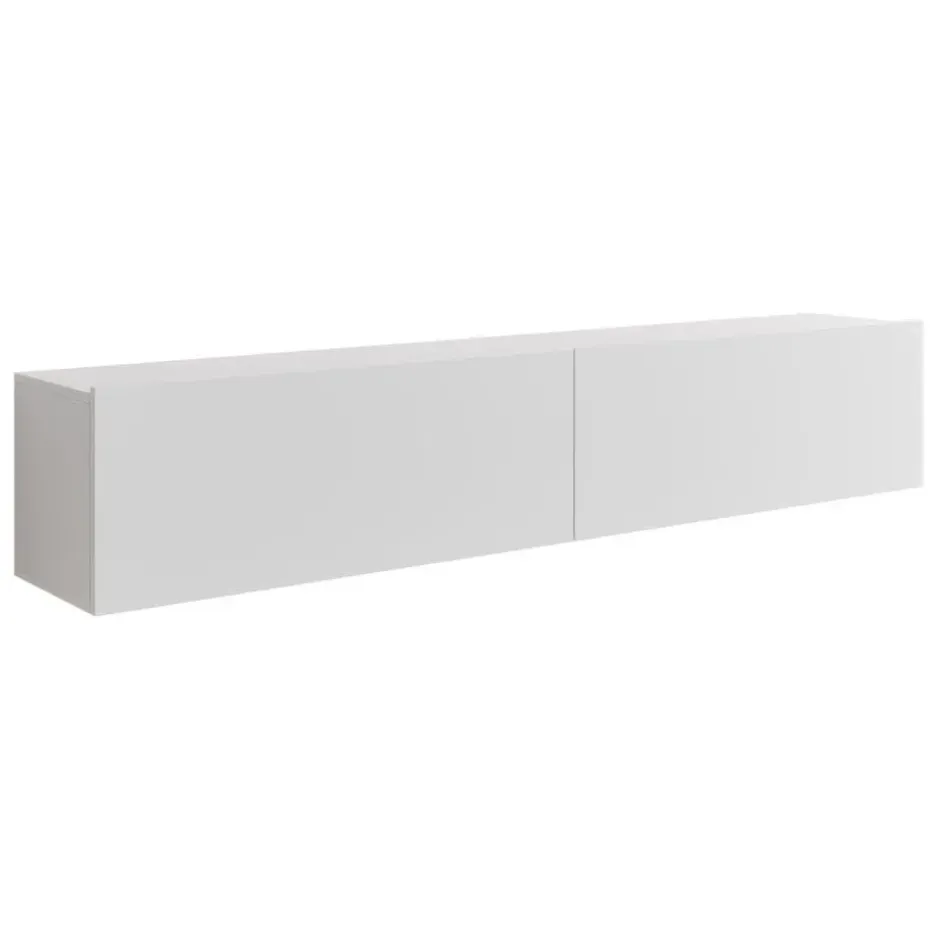 Meubella - TV-Meubel Asilento - Mat wit - 180 cm